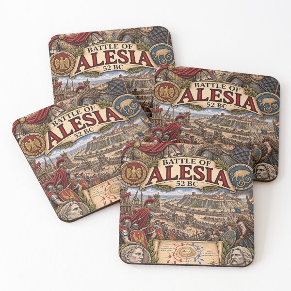 Item preview, Battle of Alesia 52 BC – Julius Caesar vs Vercingetorix Vintage History designed and sold by LmonioressXxx.