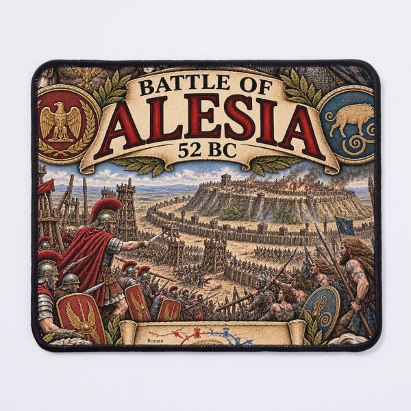 Item preview, Battle of Alesia 52 BC – Julius Caesar vs Vercingetorix Vintage History designed and sold by LmonioressXxx.