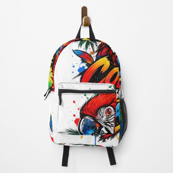 Item preview, Red Macaw Art designed and sold by SidneiSampaioStudio.