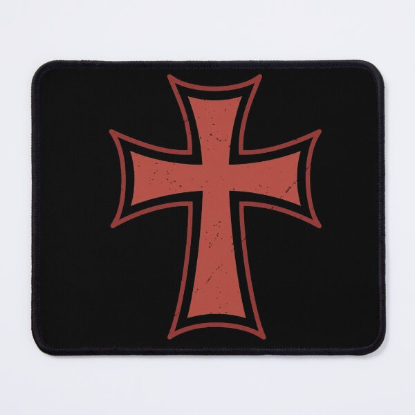Item preview, Red Templar Cross Pattee – Medieval Crusader Knight Symbol Design designed and sold by Fradikal.