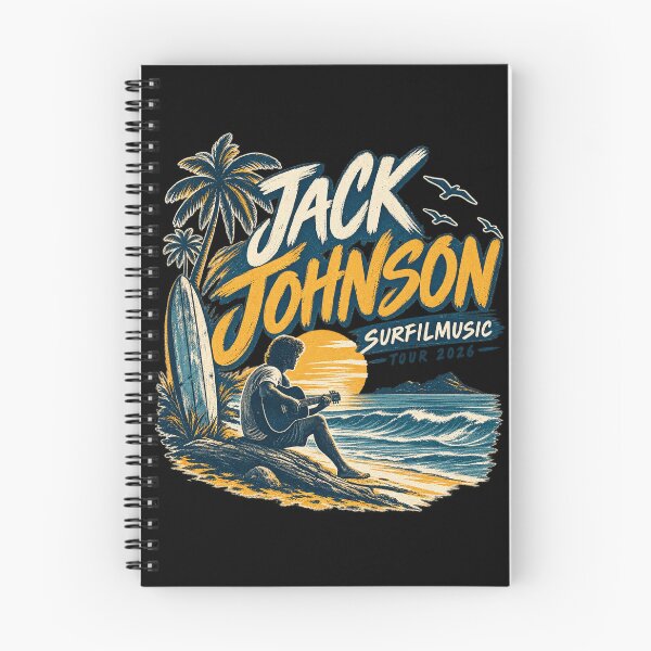 Item preview, Jack Johnson Tour 2026 - Surfilmusic Beach Sunset Art designed and sold by Shakhbata-1.