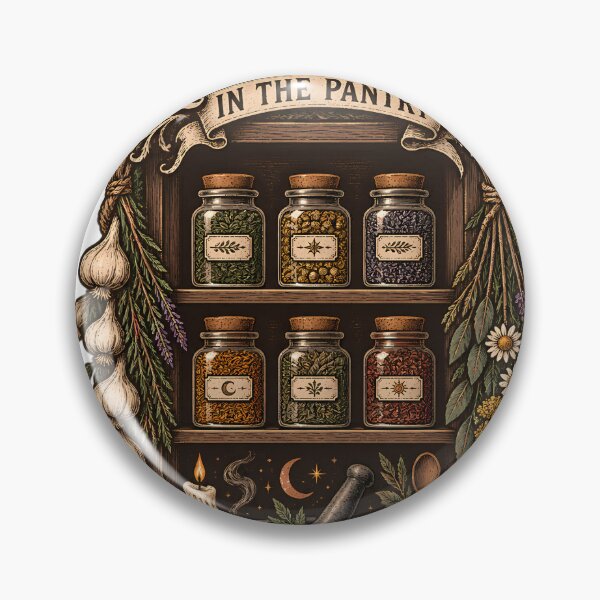 Item preview, Apothecary in the Pantry Herbal Cabinet designed and sold by The Midnight Archive.