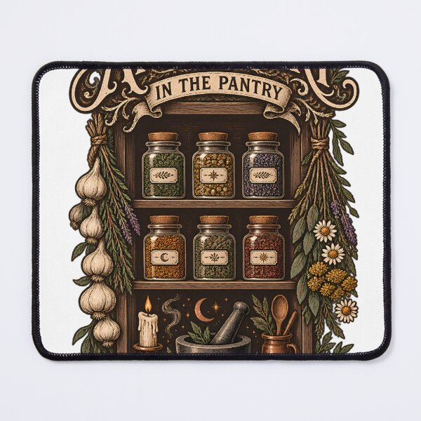 Item preview, Apothecary in the Pantry Herbal Cabinet designed and sold by The Midnight Archive.
