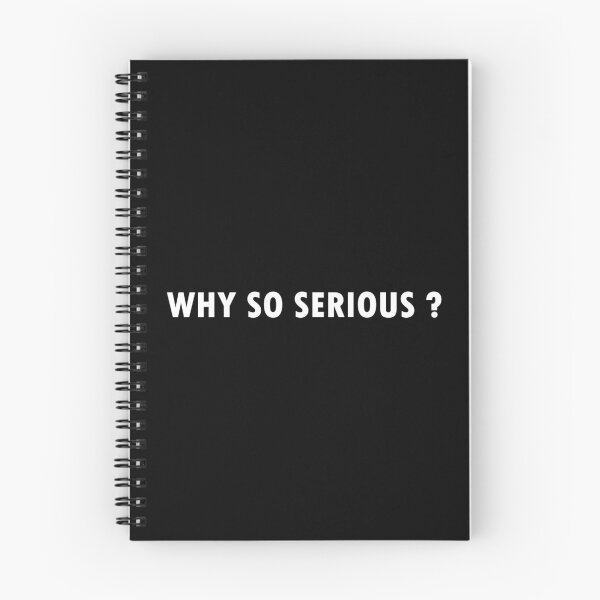 Item preview, Why So Serious? designed and sold by SUNZONE_CS.