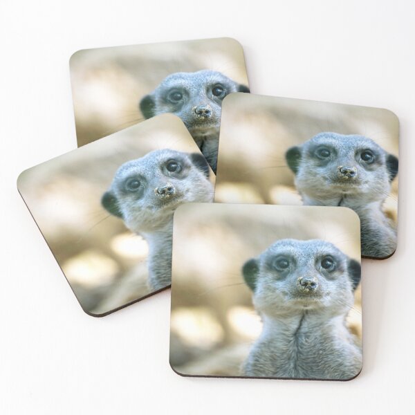 Item preview, Meerkat Portrait African Wildlife Photo Art designed and sold by Vac1.