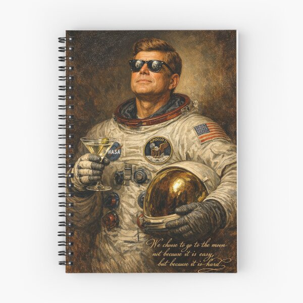 Item preview, JFK We Choose The Moon designed and sold by Americus Maximus Studios.