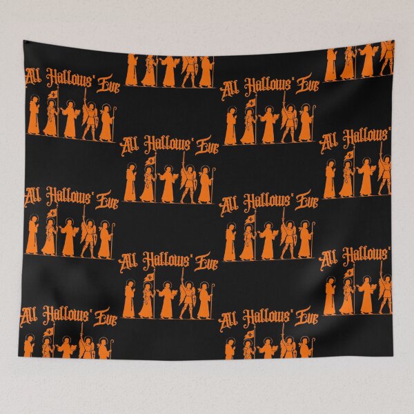 Item preview, All Hallows' Eve Saints Procession Design designed and sold by Mind-Drift.