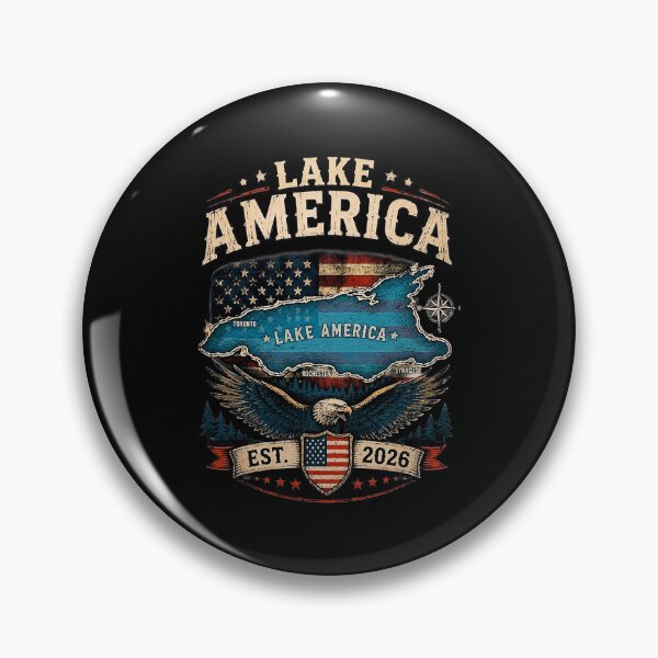 Item preview, Lake America Est 2026 Great Lakes Vintage Americana designed and sold by RDGNR.