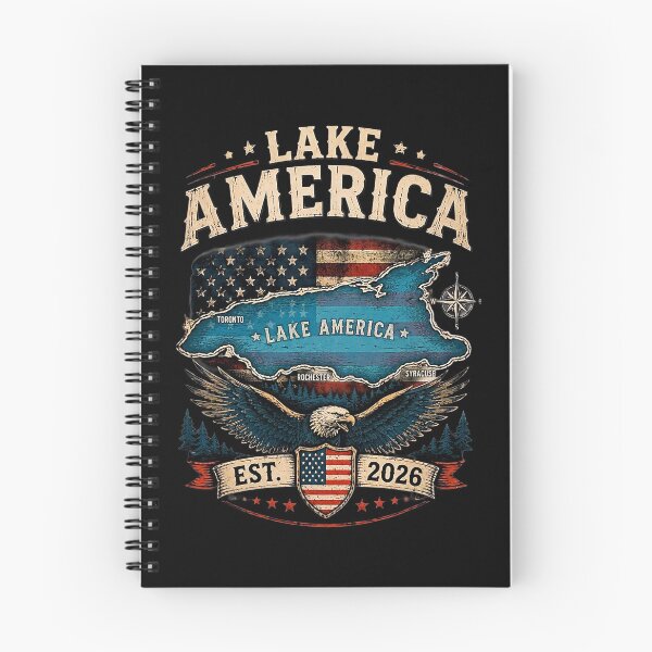 Item preview, Lake America Est 2026 Great Lakes Vintage Americana designed and sold by RDGNR.