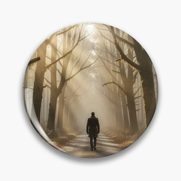 Item preview, Solitary walking man designed and sold by Judith Murphy.