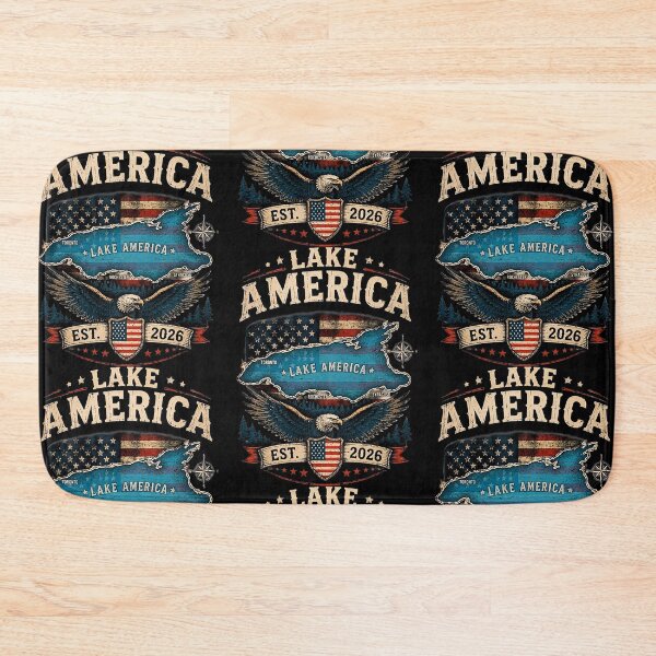 Item preview, Lake America Est 2026 Great Lakes Vintage Americana designed and sold by RDGNR.