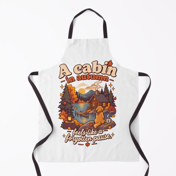 Item preview, Autumn Cabin Pause designed and sold by LuveraxArt.
