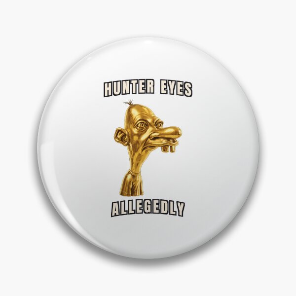 Item preview, Neegy Meme Hunter Eyes Allegedly Gold Statue Brainrot Meme designed and sold by Mind-Drift.