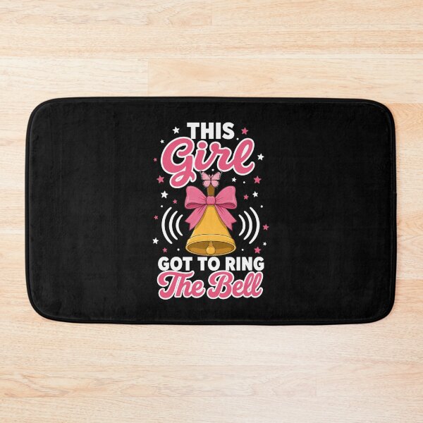Item preview, This Girl Got to Ring The Bell Last Chemo Cancer Survivor designed and sold by clothesy7.