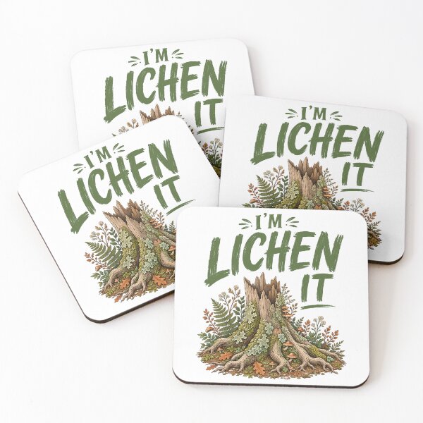 Item preview, I'm Lichen It T-Shirt, Funny Nature Lover Gift, Lichen Lover Graphic Tee, Cute Mushroom Nature Gift,  Funny Plant Lover Tee designed and sold by Merchall  store.
