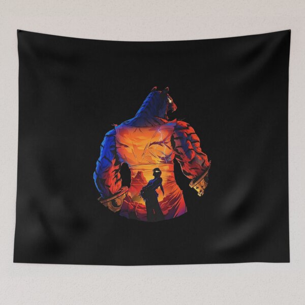 Item preview, Long The Tiger Bloody Roar Inspired Vector Art designed and sold by mazyoy.