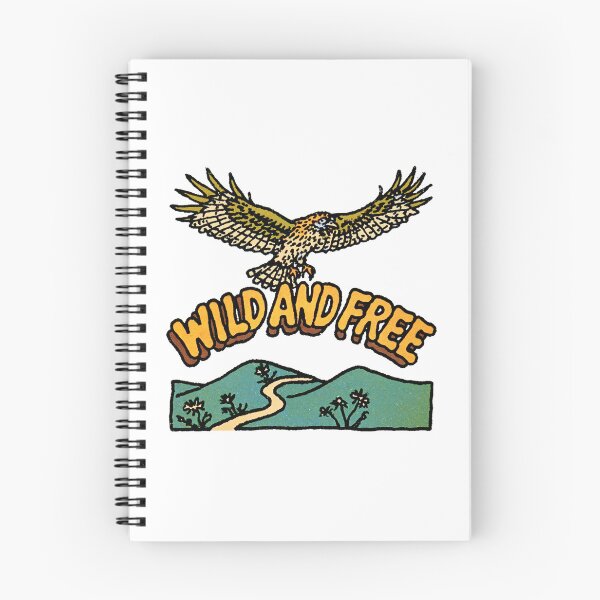 Item preview, Wild And Free, Hawk Design designed and sold by GrooveAndGlow.