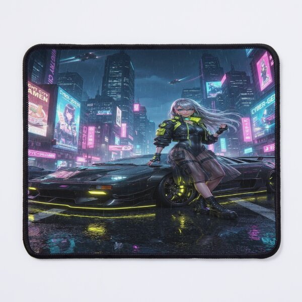 Item preview, Cyberpunk Diablo Night Rider - Neo Tokyo Neon Art designed and sold by JMAVILA ART.