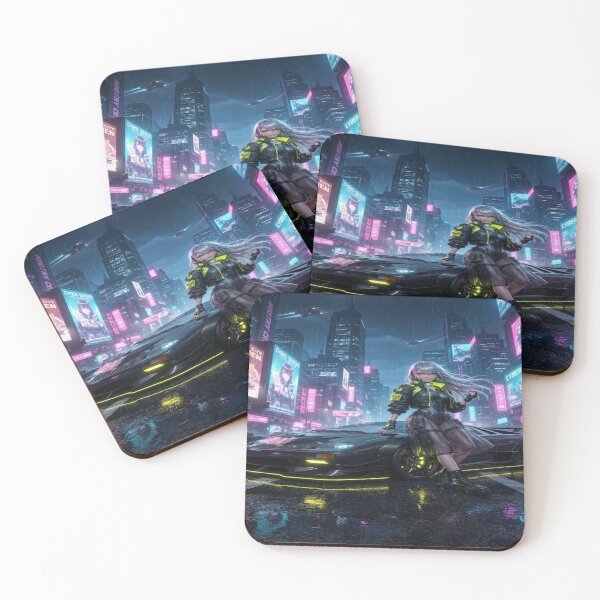 Item preview, Cyberpunk Diablo Night Rider - Neo Tokyo Neon Art designed and sold by JMAVILA ART.