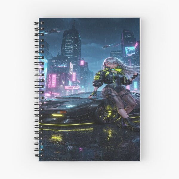 Item preview, Cyberpunk Diablo Night Rider - Neo Tokyo Neon Art designed and sold by JMAVILA ART.