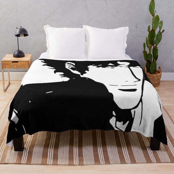 Item preview, Spike Spiegel Cowboy Bebop Black and White designed and sold by tomner9876.