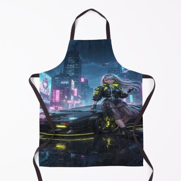 Item preview, Cyberpunk Diablo Night Rider - Neo Tokyo Neon Art designed and sold by JMAVILA ART.