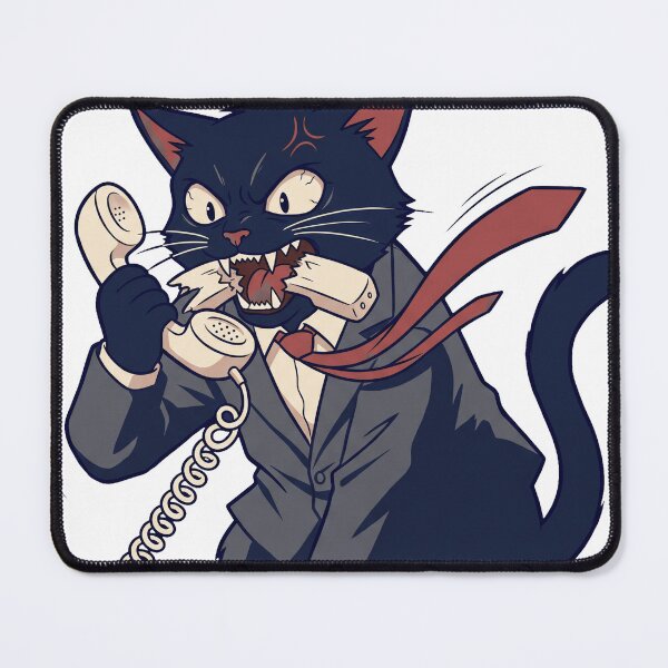Item preview, Business Cat Crashing Out on the Phone designed and sold by Atalha.