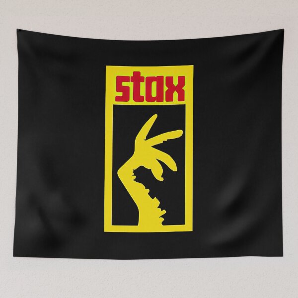Item preview, Yellow Retro Snapping Hand Graphic____STAX Recórdś designed and sold by Moosex666.