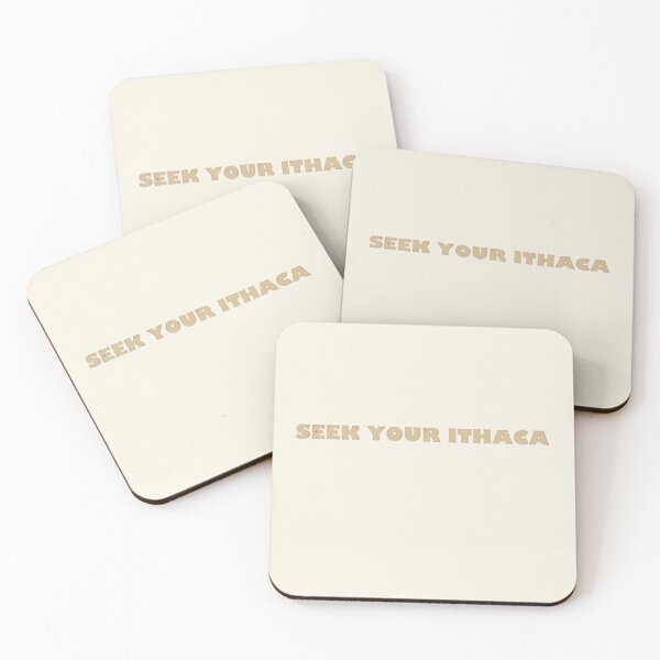 Item preview, Seek Your Ithaca | Greek Mythology Inspirational Quote designed and sold by CreationbyNiki.