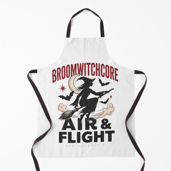 Item preview, Flying Witch T-Shirt | Broomstick Crescent Moon Halloween Graphic Tee v9 designed and sold by DarylWelsh2024.