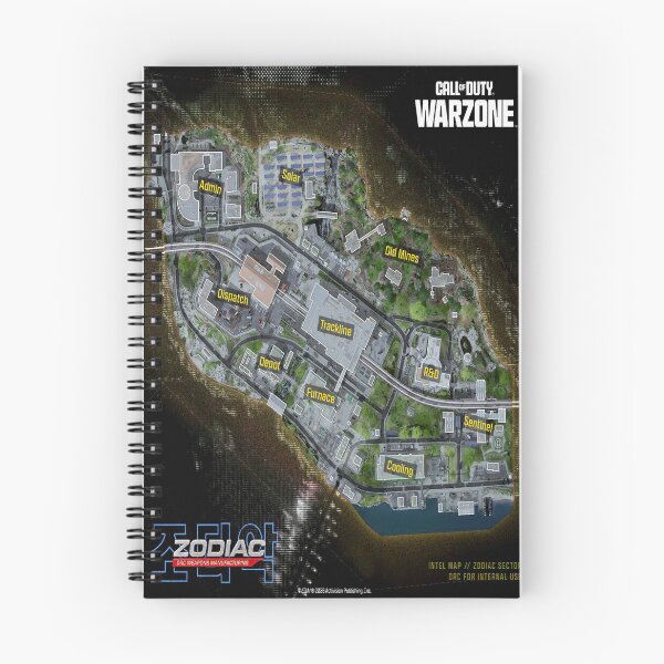 Item preview, ZODIAC WARZONE Map 2026 designed and sold by jaggyboy.