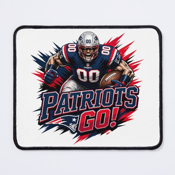Item preview, Patriots Go! New England Patriots Football Fan #0130 designed and sold by GLUVY-THEME.