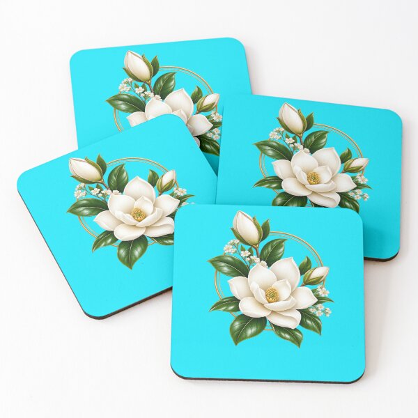 Item preview, Elegant Magnolia Flower Botanical Design designed and sold by Artbysarmina.