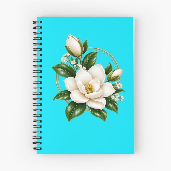 Item preview, Elegant Magnolia Flower Botanical Design designed and sold by Artbysarmina.