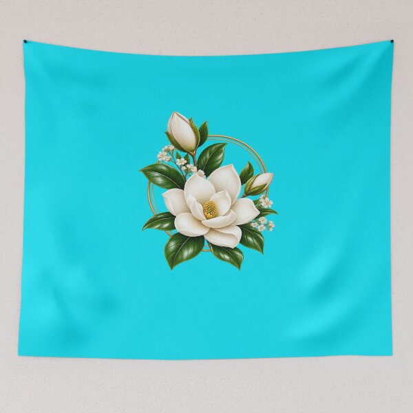 Item preview, Elegant Magnolia Flower Botanical Design designed and sold by Artbysarmina.
