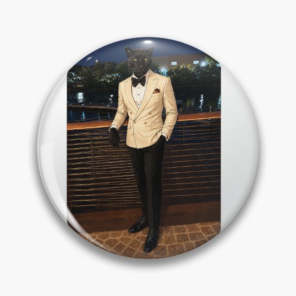 Item preview, Midnight Excellence – Dapper Panther Gentleman designed and sold by NaijaandChi.
