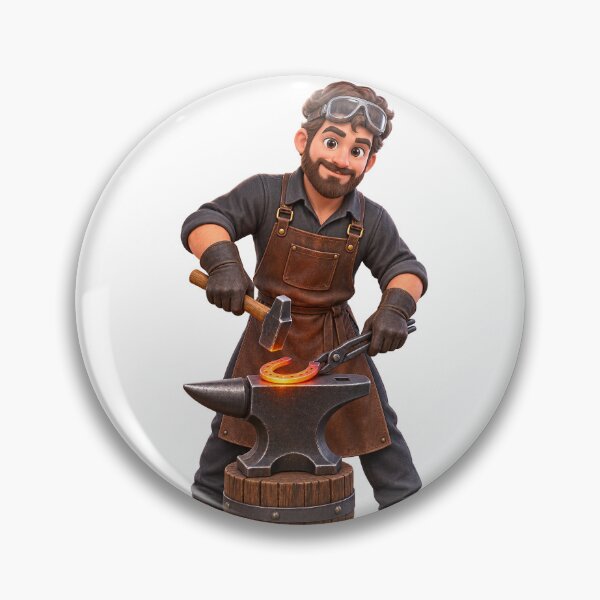 Item preview, Professional Blacksmith 3D Cartoon Character designed and sold by libanmax.