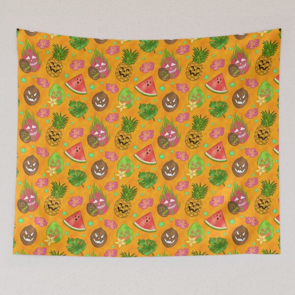 Item preview, Summerween Tropical Fruit Jack o' Lanterns designed and sold by Victoria Thorpe.