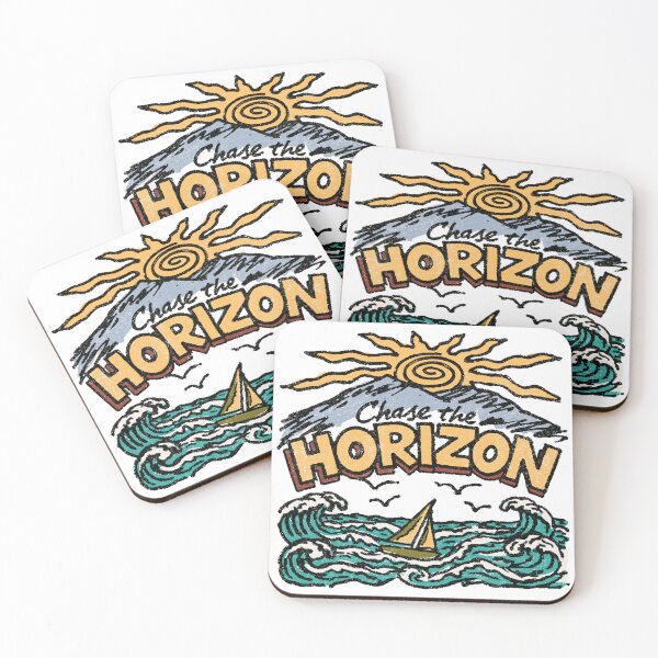 Item preview, Chase The Horizon, Sailboat Design designed and sold by GrooveAndGlow.