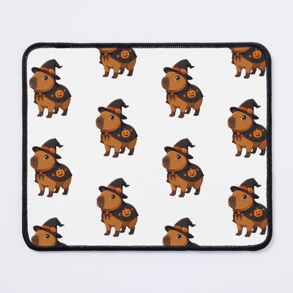 Item preview, Cute Witch Capybara Halloween Costume designed and sold by Inka Moon Design.