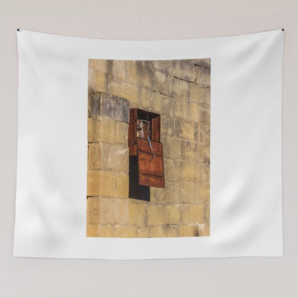 Item preview, Rusty Metal Electrical Box Open On Weathered Stone Wall With Exposed Wires designed and sold by Nmallia.