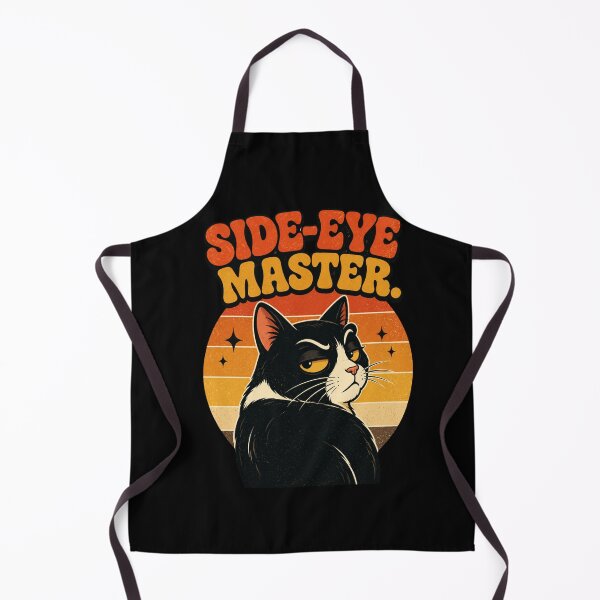 Item preview, Side-Eye Master Funny Sassy Cat Sarcastic Cat Meme designed and sold by Retro Whiskers.