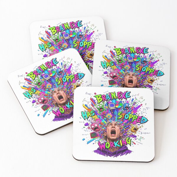 Item preview, Brain Exe Has Stopped Working Funny Programmer designed and sold by puzzell.