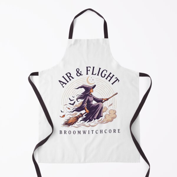 Item preview, Flying Witch T-Shirt | Broomstick Crescent Moon Halloween Graphic Tee v13 designed and sold by DarylWelsh2024.
