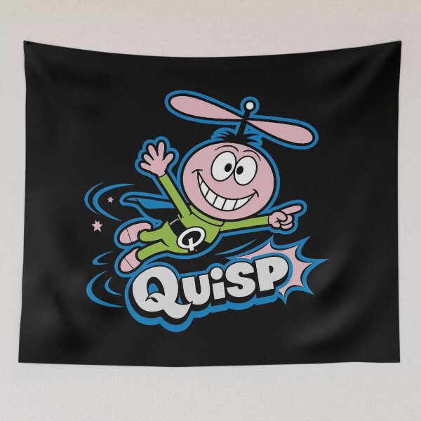 Item preview, Quisp Crunchy Retro Classic designed and sold by FieldsnancyArts.