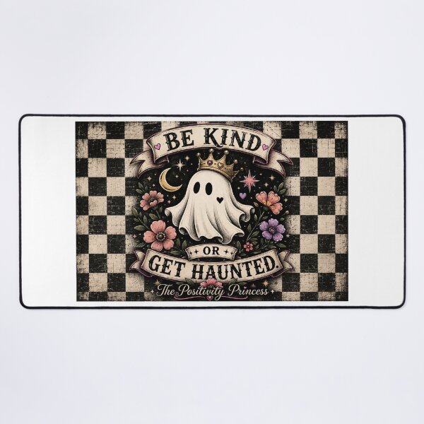 Item preview, Be Kind or Get Haunted designed and sold by The Positivity Princess.