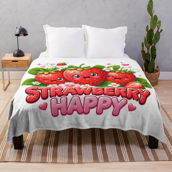 Item preview, Strawberry Happy designed and sold by Stylestickers55.