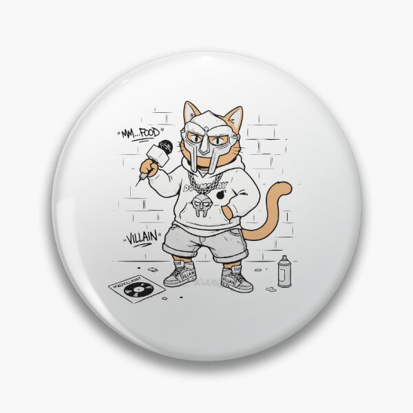 Item preview, MF DOOM Cat Hip Hop Villain designed and sold by Brexmore3.