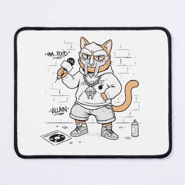 Item preview, MF DOOM Cat Hip Hop Villain designed and sold by Brexmore3.