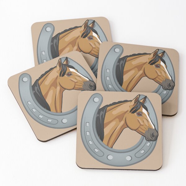 Item preview, The head of the Abstang in a horseshoe designed and sold by Cheval-de-coeur.